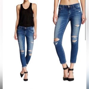 Joe’s “Keagan” destructed  jeans